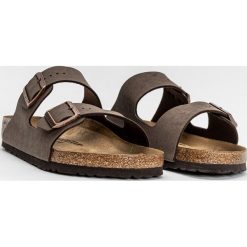 Birkenstock Arizona BS Nubuk Mocca Klapki Unisex. Brązowe klapki i japonki męskie Birkenstock, z materiału. Za 399.99 zł.