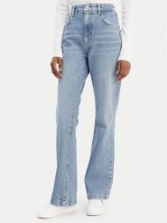BOSS Jeansy Lyris 50552438 Niebieski Straight Leg. Niebieskie jeansy damskie Boss. Za 899.99 zł.