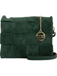 Mia Tomazzi Skórzana torebka "Empoli" w kolorze ciemnozielonym - 23 x 17 x 5 cm rozmiar: onesize. Zielone torebki klasyczne damskie Mia Tomazzi, bez wzorów, z materiału, bez dodatków. Za 217.99 zł.