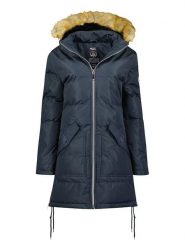 Canadian Peak Parka "Canelleak" w kolorze granatowym rozmiar: S. Niebieskie parki damskie Canadian Peak, s, bez wzorów. Za 188.85 zł.