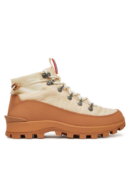 Hunter Trapery Womens Travel Explorer Boot WFS2336REN Biały. Białe trapery damskie Hunter, z materiału, bez obcasa. Za 409.99 zł.