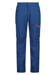 Cmp Spodnie funkcyjne Zipp-Off w kolorze granatowym rozmiar: 46. Niebieskie spodnie sportowe męskie CMP, z materiału. Za 164.02 zł.