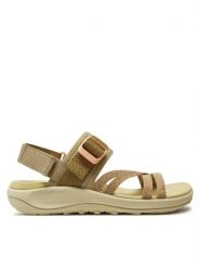Merrell Sandały Terran 4 Backstrap J006796 Brązowy. Brązowe sandały damskie MERRELL, bez wzorów, ze skóry, bez obcasa, na płaskiej podeszwie. Za 219.99 zł.