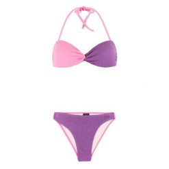 Damski 2-częściowy kostium kąpielowy Protest Scar. Fioletowe bikini damskie Protest, bez wzorów. Za 304.50 zł.