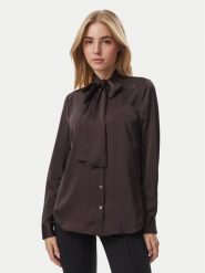 MICHAEL Michael Kors Koszula MF640I8AYJ Brązowy ciemny Regular Fit. Brązowe koszule damskie MICHAEL Michael Kors, m, bez wzorów, bez kołnierzyka, bez ramiączek. Za 859.99 zł.