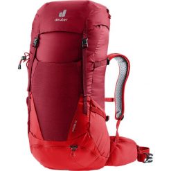 Plecak z siatką dystansową Deuter Futura 32 - masala/cherry. Czerwone plecaki damskie Deuter, bez wzorów. Za 650.99 zł.