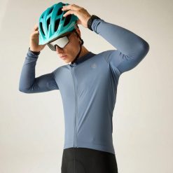 Męska koszulka z długim rękawem Lightning. Niebieskie koszulki męskie z długim rękawem Dare 2b, l, z jersey. Za 99.99 zł.