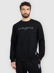 4F Bluza dresowa nierozpinana bez kaptura męska - czarna XL. Czarne bluzy bez kaptura męskie 4f, m, z dresówki. Za 159.99 zł.