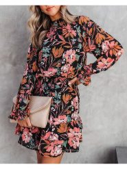 LA Angels Sukienka w kolorze czarno-jasnoróżowym rozmiar: XL. Czarne sukienki damskie LA Angels, na imprezę, xl, bez wzorów, bez kołnierzyka, bez ramiączek, mini. Za 74.46 zł.