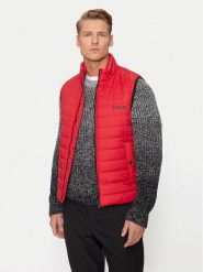 Hugo Kamizelka Bentino2221 50468742 Czerwony Slim Fit. Czerwone kamizelki męskie Hugo, m, z syntetyku. Za 549.99 zł.