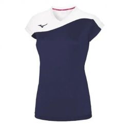 Koszulka do siatkówki damska Mizuno femme Team Authentic MYOU NS. Białe t-shirty damskie Mizuno, s, bez wzorów, bez kołnierzyka. Za 174.50 zł.