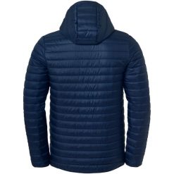 Kurtka puchowa Uhlsport Essential Ultra Lite. Niebieskie kurtki damskie UHLSPORT, bez wzorów, z puchu, sportowe, bez kaptura. W wyprzedaży za 247.95 zł.
