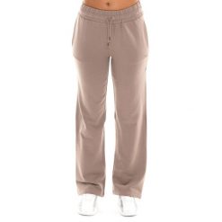 Damen-Winterhosen w Palazzo Leone 1947 Nie ohne. Brązowe spodnie dresowe damskie LEONE 1947 APPAREL, bez wzorów, z bawełny. W wyprzedaży za 120.78 zł.