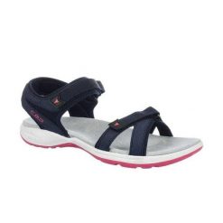 Damskie Skórzane Sandały Turystyczne Adib. Niebieskie obuwie trekkingowe damskie CMP, bez wzorów, bez obcasa. Za 282.99 zł.