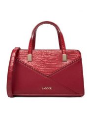 Lasocki Torebka CEO-LSK-M-001-09 Czerwony. Czerwone torebki klasyczne damskie Lasocki, bez wzorów, z materiału, bez dodatków. Za 169.99 zł.