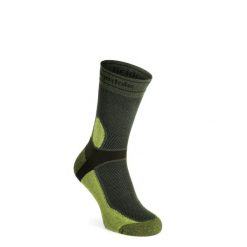 Skarpety rowerowe męskie Bridgedale MTB Summer Weight T2 Coolmax Sport Boot. Brązowe skarpetki męskie Bridgedale, bez wzorów. Za 76.99 zł.
