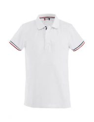 Clique koszulka polo męska Newton z bawełny ring-spun biała – white. Białe koszulki polo męskie CLIQUE, m, bez wzorów, z bawełny, bez ramiączek. Za 136.03 zł.