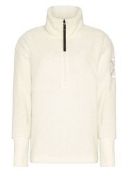 Didriksons Bluza polarowa "Monia" w kolorze białym rozmiar: 36. Białe bluzy bez kaptura damskie Didriksons, z polaru. Za 260.99 zł.