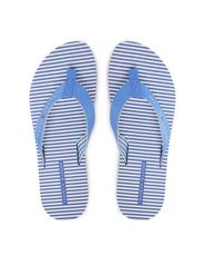 Tommy Hilfiger Japonki Th Ithaca Stripe Summer Sandal FW0FW09192 Niebieski. Niebieskie klapki damskie Tommy Hilfiger, bez wzorów, z materiału, bez obcasa. Za 169.99 zł.