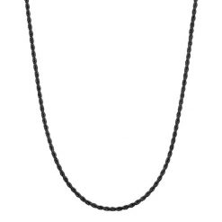 True Rebels Naszyjnik ze stali nierdzewnej w czerni Naszyjniki 1 ct Męskie. Czarne biżuteria dla mężczyzn True Rebels, ze stali. Za 149.99 zł.