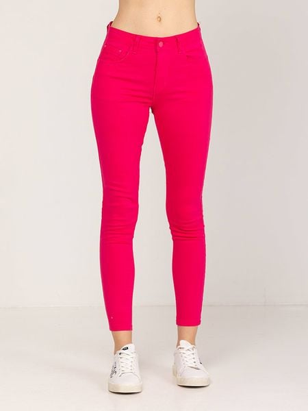 Tantra Dżinsy - Skinny fit - w kolorze różowym rozmiar: 3XL. Różowe jeansy damskie Tantra. Za 140.53 zł.