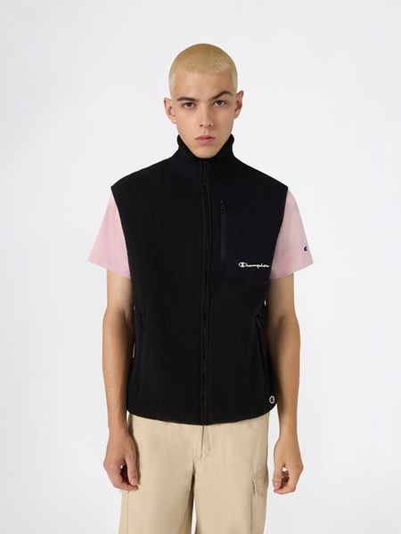 Champion Kamizelka polarowa w kolorze czarnym rozmiar: S. Czarne kamizelki męskie CHAMPION, s, z polaru. Za 165.71 zł.