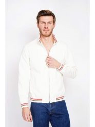 William de Faye Bluza w kolorze białym rozmiar: 54. Białe bluzy bez kaptura męskie William De Faye, z bawełny. Za 165.99 zł.