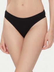 Ysabel Mora Stringi 10071 Czarny. Czarne stringi damskie ysabel mora, s, bez wzorów, z bawełny. Za 39.99 zł.