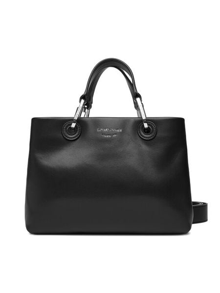 Emporio Armani Torebka EW000361 AF18673 UC001 Czarny. Czarne torebki klasyczne damskie Emporio Armani, bez wzorów, ze skóry, bez dodatków. Za 2,199.00 zł.