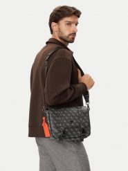 Guess Saszetka HMMILO P6464 Czarny. Czarne saszetki męskie Guess. Za 494.99 zł.