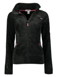 Geographical Norway Kurtka polarowa "Upaline" w kolorze czarnym rozmiar: XXL. Czarne kurtki damskie Geographical Norway, xxl, bez wzorów, z polaru, bez kaptura. Za 96.14 zł.