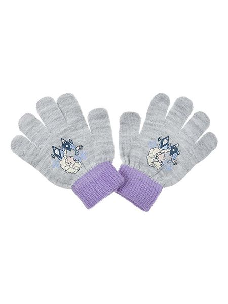 Disney Frozen Rękawiczki "Kraina lodu" w kolorze szaro-fioletowym rozmiar: onesize. Różowe rękawiczki dziecięce Disney Frozen, ze splotem, bez ramiączek. Za 21.95 zł.
