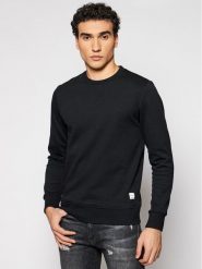 Jack & Jones Bluza Basic 12181903 Czarny Regular Fit. Czarne bluzy bez kaptura męskie Jack & Jones, m, z bawełny. Za 119.99 zł.