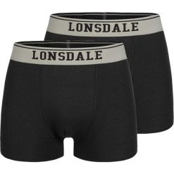 Komfortowe Bokserki Męskie Lonsdale Oxfordshire - 2 Pak. Bokserki męskie Lonsdale, bez wzorów, z bawełny. Za 160.99 zł.