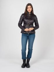Patrizia Pepe Kurtka | 8S0178A/503S | Kobieta | Czarny. Czarne kurtki damskie Patrizia Pepe, s, bez wzorów, z poliesteru, bez kaptura. W wyprzedaży za 599.00 zł.