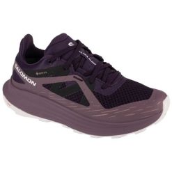 Buty do biegania Salomon Ultra Flow Gtx 474743 fioletowe. Fioletowe obuwie do biegania damskie . Za 708.57 zł.