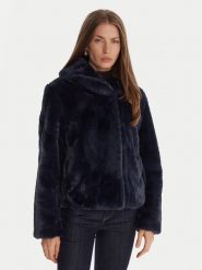 Guess Futro W0BL0N WDCH0 Granatowy Regular Fit. Niebieskie futra damskie Guess, xs. Za 699.99 zł.