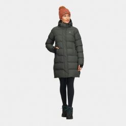Płaszcz zimowy damski Alpinus Iparla 10 000 mm H2O. Szare płaszcze damskie Alpinus, na zimę, bez wzorów, z puchu, sportowe. Za 529.00 zł.