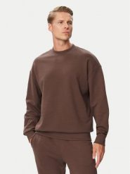 HUGO Bluza Dapocrew 50525892 Brązowy Regular Fit. Brązowe bluzy bez kaptura męskie Hugo, m, z bawełny. Za 399.99 zł.