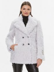 Patrizia Pepe Kożuch 2O0116/E009-W356 Szary Regular Fit. Szare futra damskie Patrizia Pepe. Za 2,569.00 zł.
