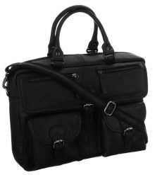 Torba na laptopa czarna Badura LAP-146-NDM-NL BLACK. Czarne torby na laptopa damskie NO BRAND, bez wzorów, ze skóry. Za 359.06 zł.