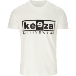 Koszulka sportowa męska KEEZA bawełniana. Niebieskie t-shirty sportowe męskie KEEZA, m, z bawełny, bez ramiączek. Za 35.00 zł.