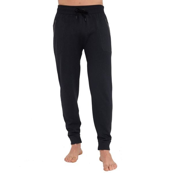 Spodnie dresowe termoaktywne męskie Brubeck Fusion. Czarne bielizna termoaktywna męska Brubeck, m, bez wzorów, z dresówki. Za 169.00 zł.