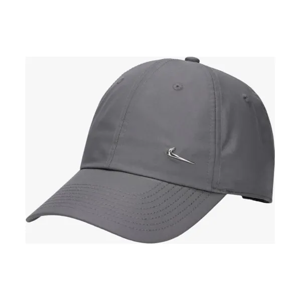 Nike Czapka U Nk H86 Cap Nk Metal Swoosh , szary, rozmiar ONE SIZE. Szare czapki męskie Nike, bez wzorów, z materiału, klasyczne. W wyprzedaży za 59.99 zł.