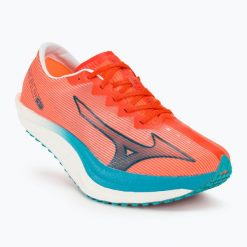 Buty do biegania męskie Mizuno Wave Duel Pro. Brązowe obuwie do biegania damskie Mizuno, mizuno wave. Za 749.99 zł.