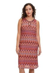 Vera Mont Sukienka w kolorze czerwonym rozmiar: 40. Czerwone sukienki damskie Vera Mont, na co dzień, bez wzorów, bez kołnierzyka, bez ramiączek, midi, proste. Za 121.80 zł.