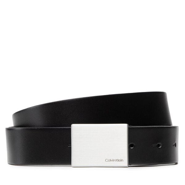Pasek Męski Calvin Klein. Czarne paski męskie CALVIN KLEIN, bez wzorów. Za 189.99 zł.