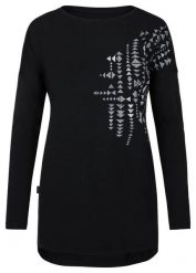 T-shirt damski Loap Abvera czarny. Czarne t-shirty damskie ÀLG, m, bez wzorów, z bawełny, bez kołnierzyka. Za 166.99 zł.
