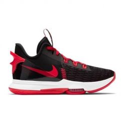 Buty koszykarskie męskie Nike Lebron Witness 5 Bred. Czarne obuwie do biegania damskie Nike. Za 706.00 zł.