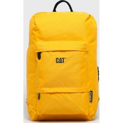 Caterpillar - Plecak. Żółte plecaki męskie CATerpillar, bez wzorów, z materiału. W wyprzedaży za 149.90 zł.
